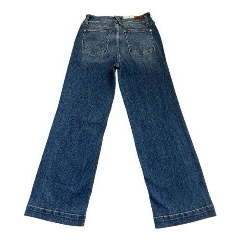 NWT Judy Blue High Rise Double Button Denim Jeans Blue Size 13/31 - Picture 4 of 11